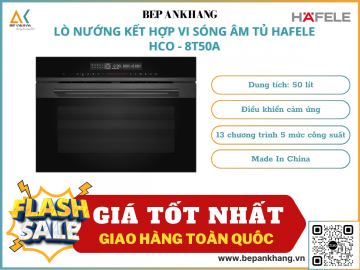 LÒ NƯỚNG KẾT HỢP VI SÓNG ÂM TỦ HAFELE  HCO - 8T50A 538.01.431